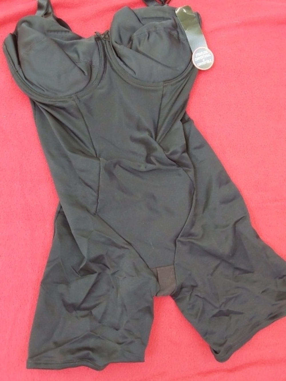 Miraclesuit Black Full-Body Shaping Bodysuit